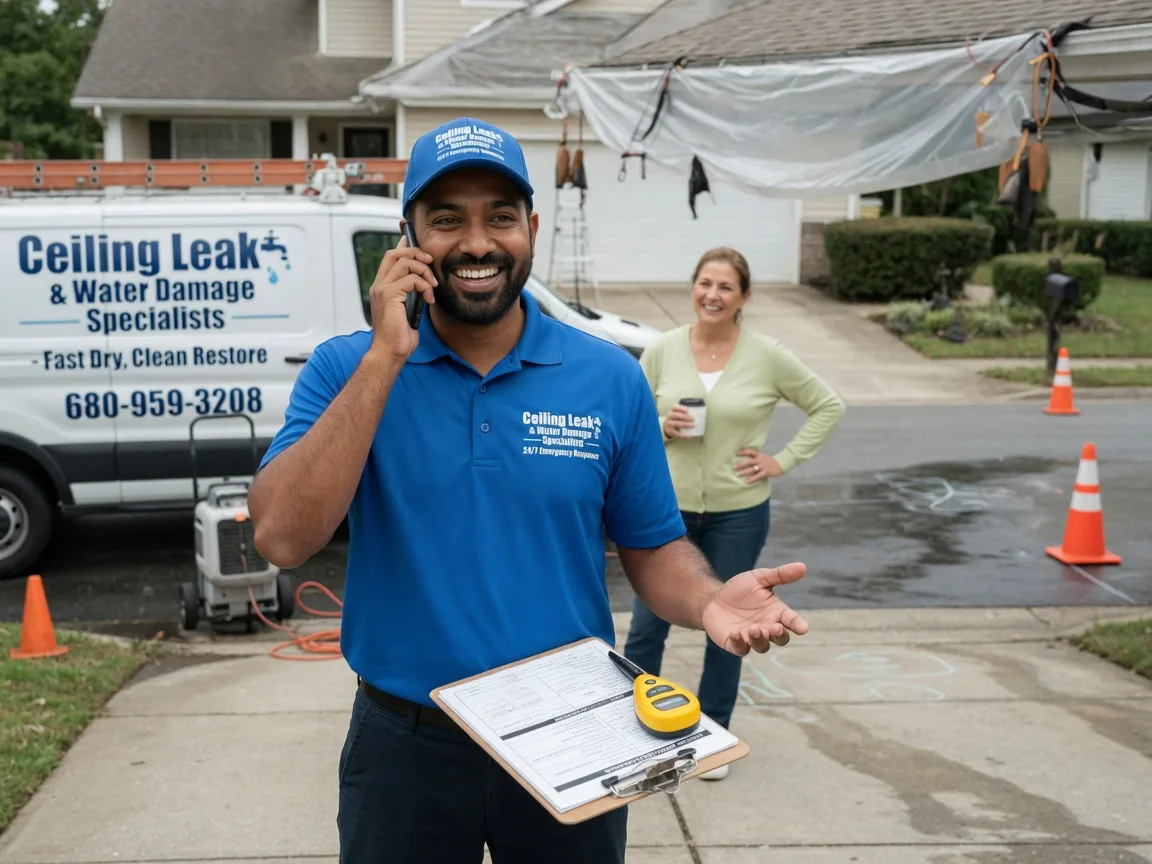 Ceiling Leak Cleanup Saint Francisville, LA FAQs