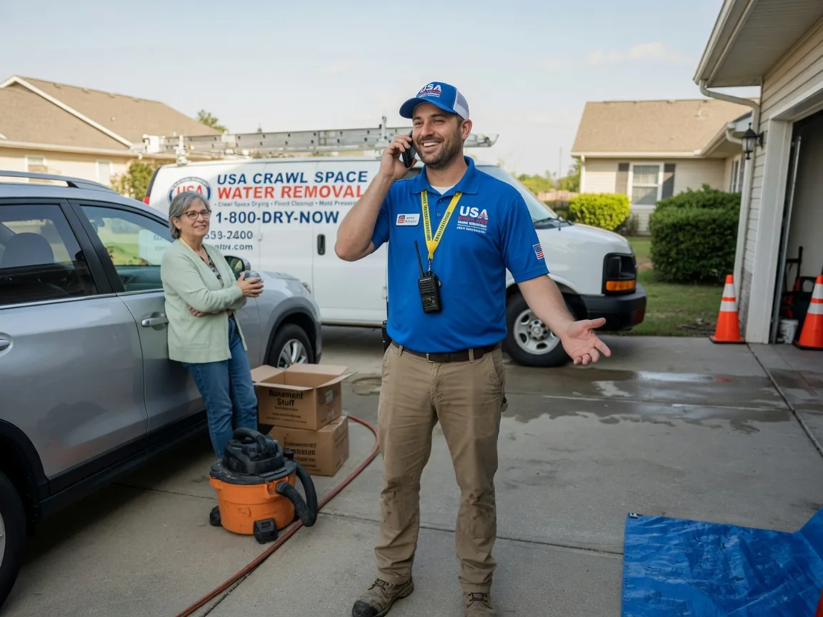 Crawl Space Water Removal Saint Francisville, LA FAQs